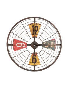 Horloge de décoration d'éventail