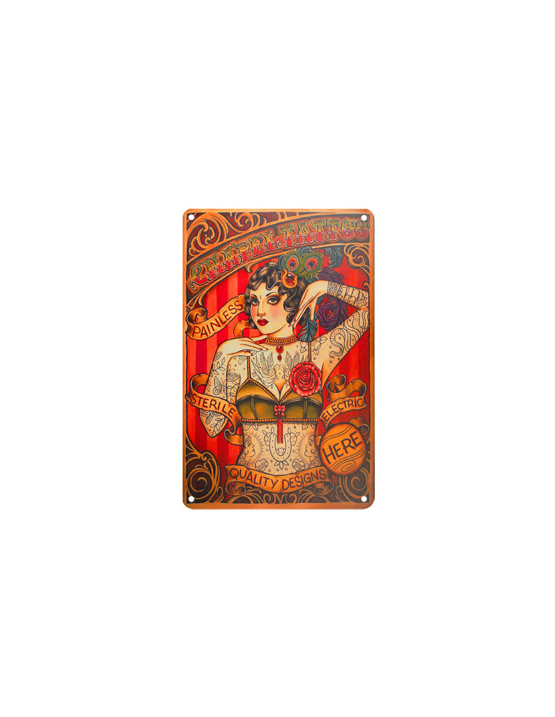 Tablica ozdobna tatuaż TA128 