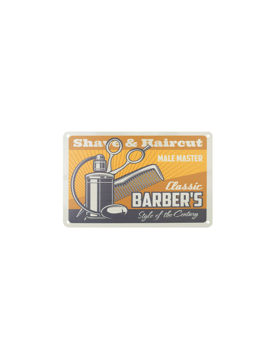 Tablica ozdobna barber B001