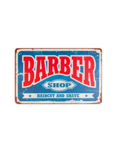 Decorative painting barber b006