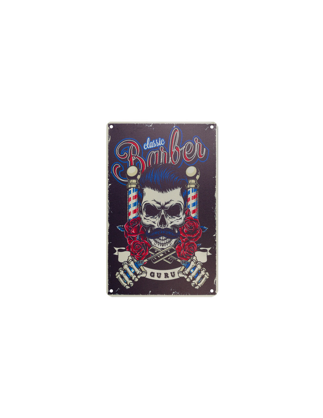 Tablica ozdobna barber B016 