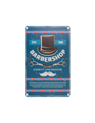 Tablica ozdobna barber B031 