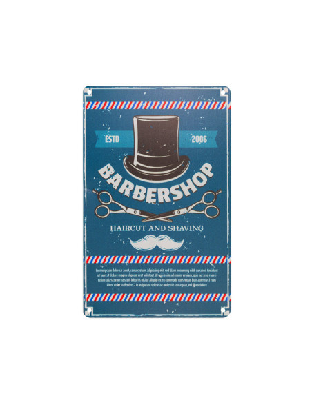 Tablica ozdobna barber B031