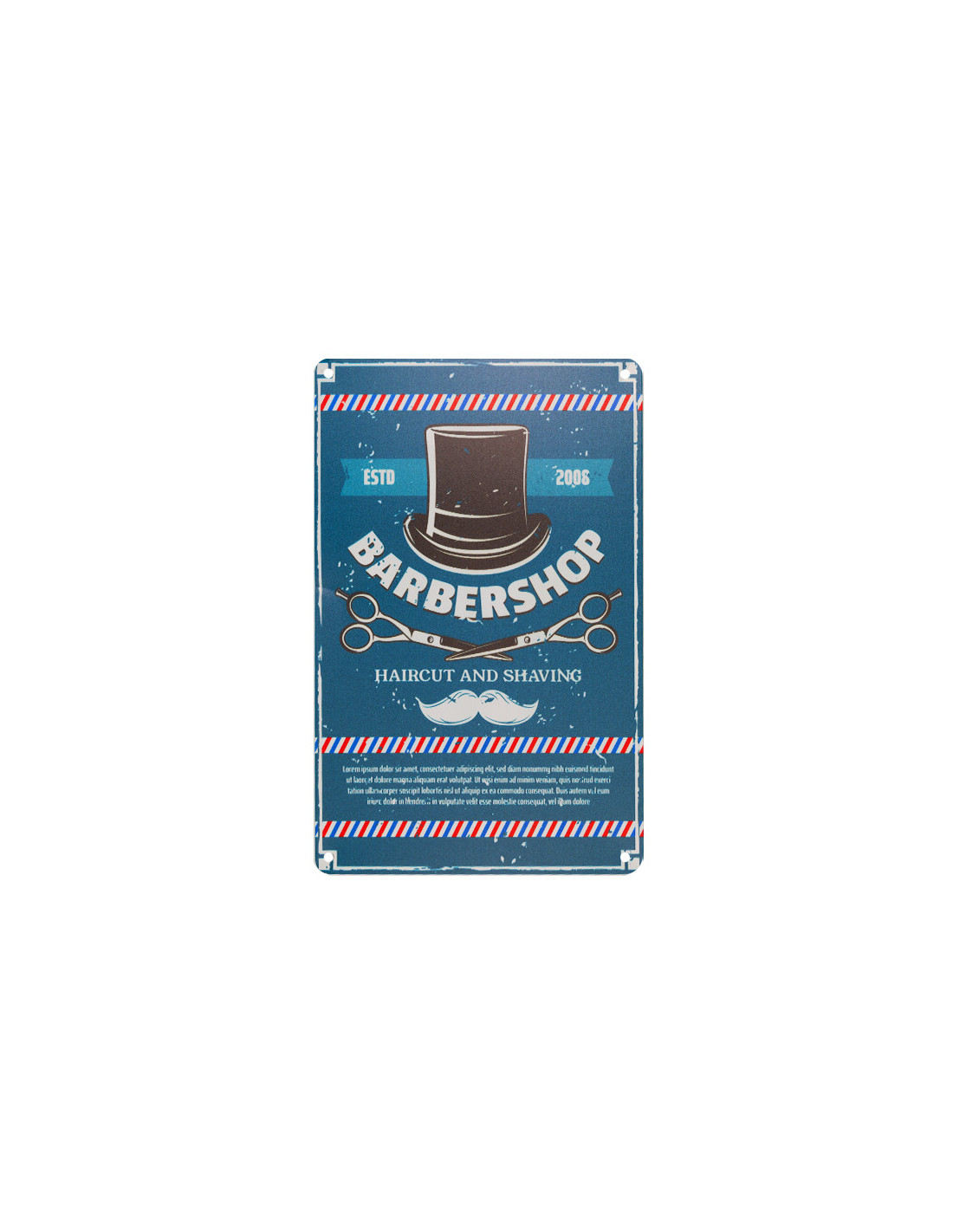 Tablica ozdobna barber B031
