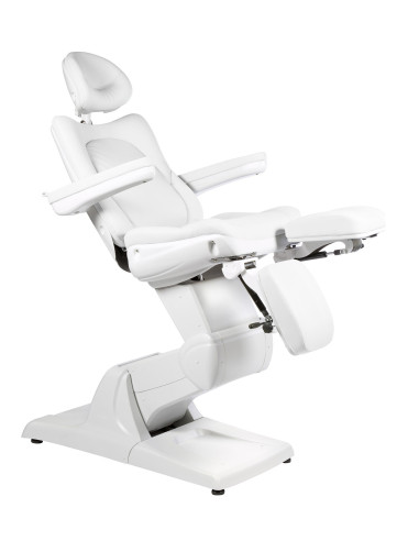 Podologiestühle HZ-3870S-BL Sadira Elektrischer Pedikürestuhl Weiß