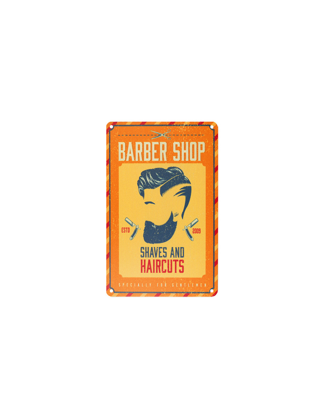 Tablica ozdobna barber B056