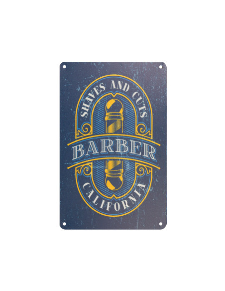 Tablica ozdobna barber B076 