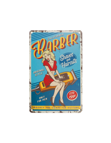 Tablica ozdobna barber B077