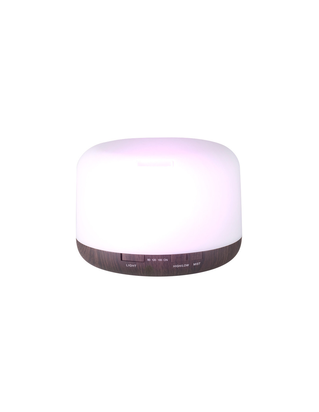 Aroma dyfuzor nawilżacz powietrza spa 03 dark wood 500 ml + timer 