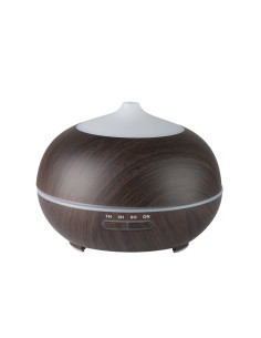 Diffuseur humidificateur d'air aromatique spa 06 bois foncé 400 ml + minuterie