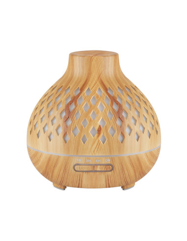 Aroma dyfuzor nawilżacz powietrza spa 10 light wood 400 ml + timer