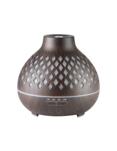 Diffuseur humidificateur d'air aromatique spa 10 bois foncé 400 ml + minuterie
