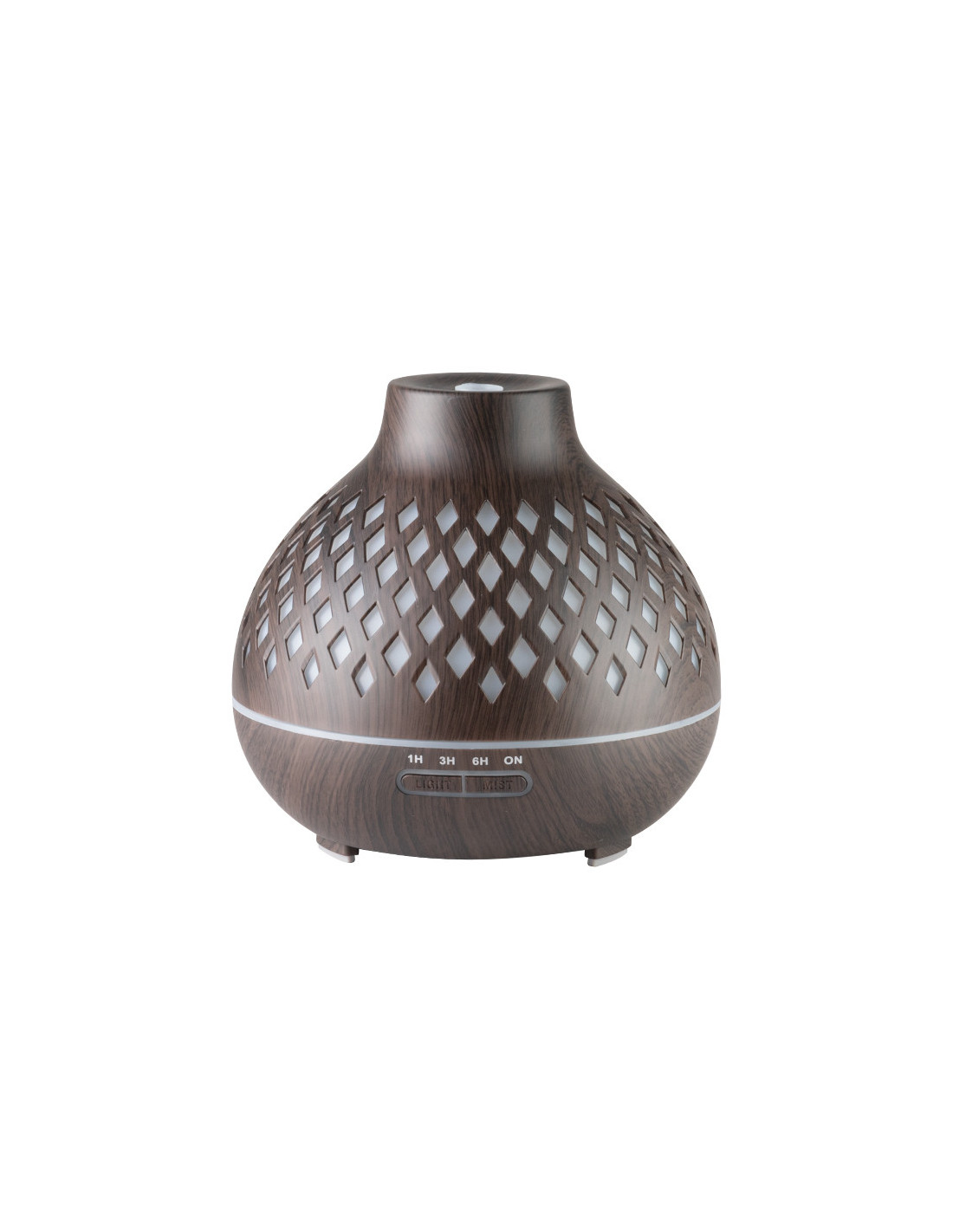 Aroma dyfuzor nawilżacz powietrza spa 10 dark wood 400 ml + timer 