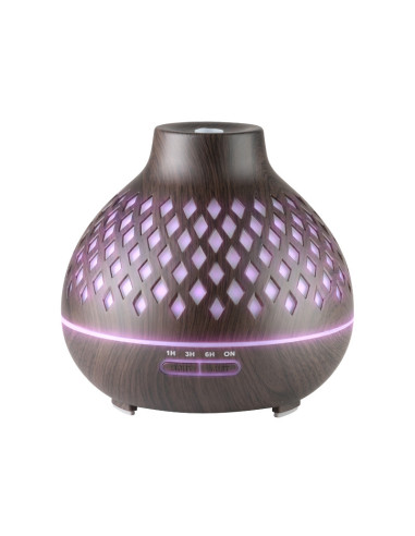 Aroma dyfuzor nawilżacz powietrza spa 10 dark wood 400 ml + timer 