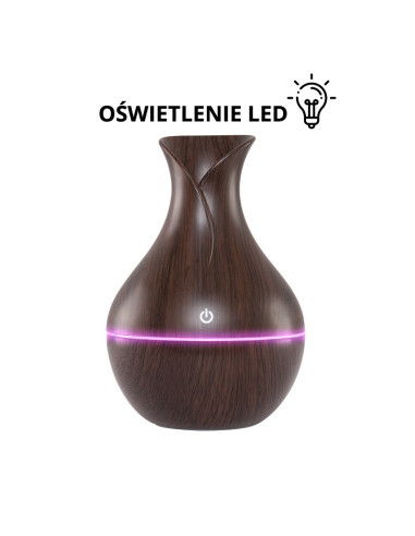Aroma dyfuzor nawilżacz powietrza spa 17 dark wood 130 ml 