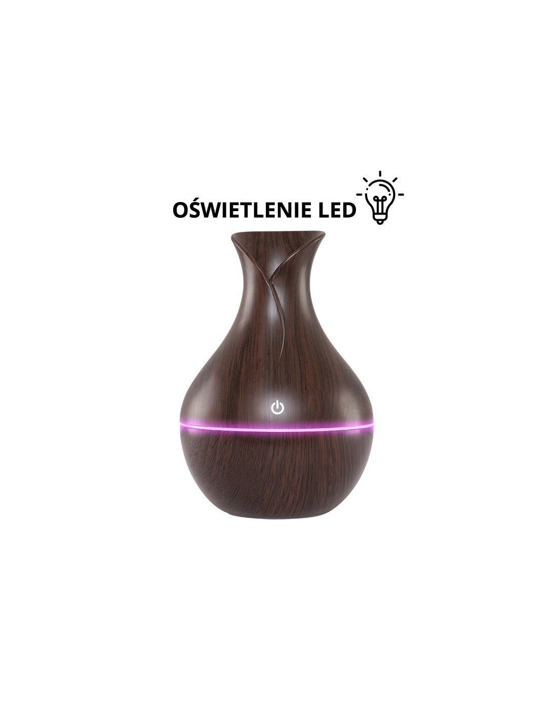Aroma dyfuzor nawilżacz powietrza spa 17 dark wood 130 ml 