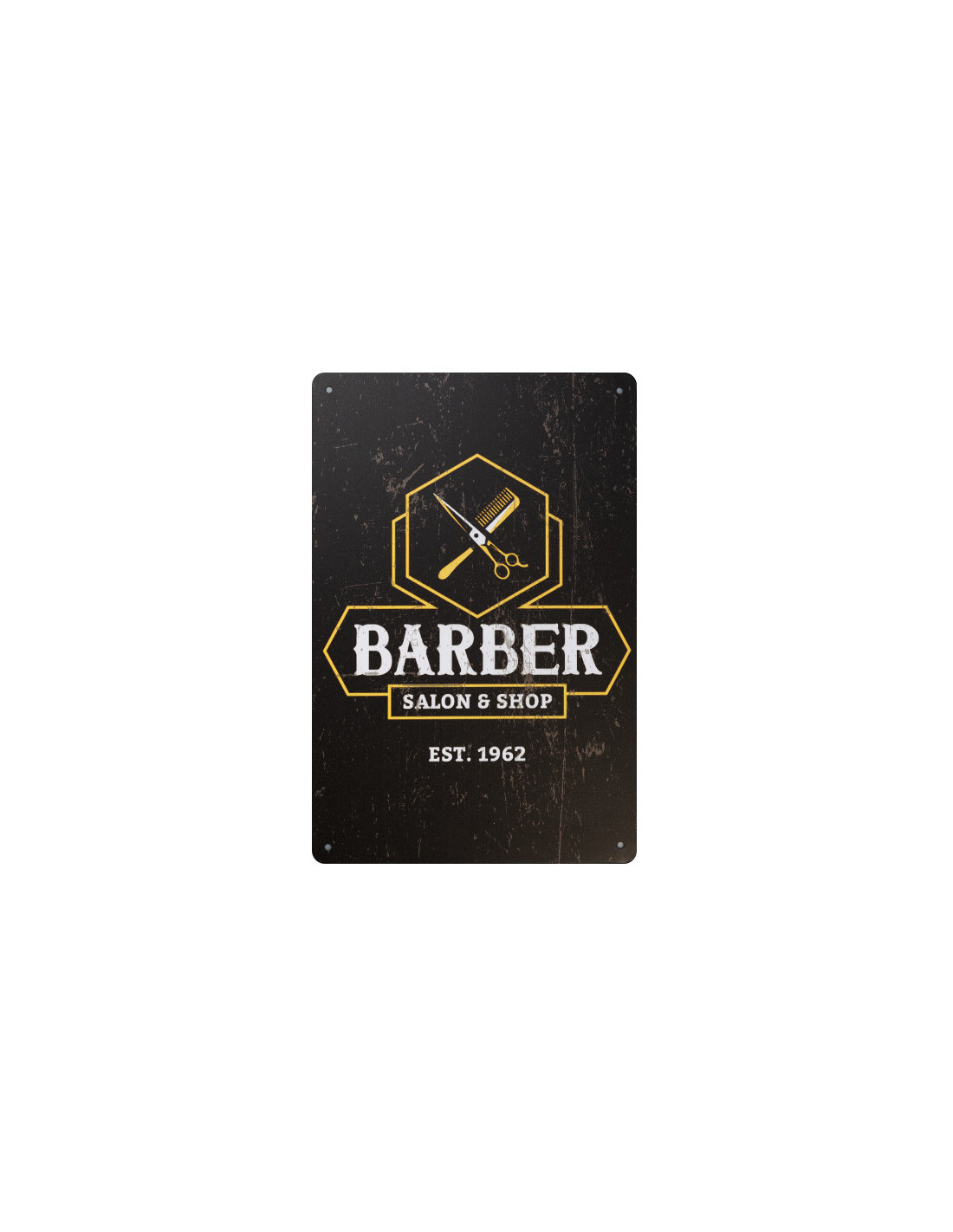 Tablica ozdobna barber B035