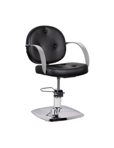 Gabbiano Asti hairdressing chair, black