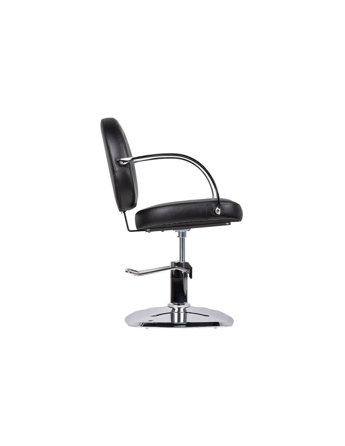 Gabbiano Asti hairdressing chair, black {attributes}