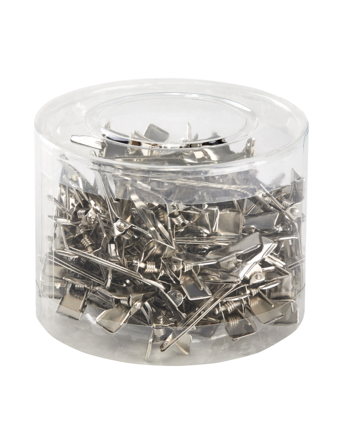 Klipsy spinki metalowe E-19