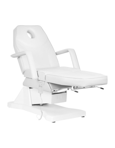 Cadeira cosmética elétrica Sillon Soft 1 motor branca