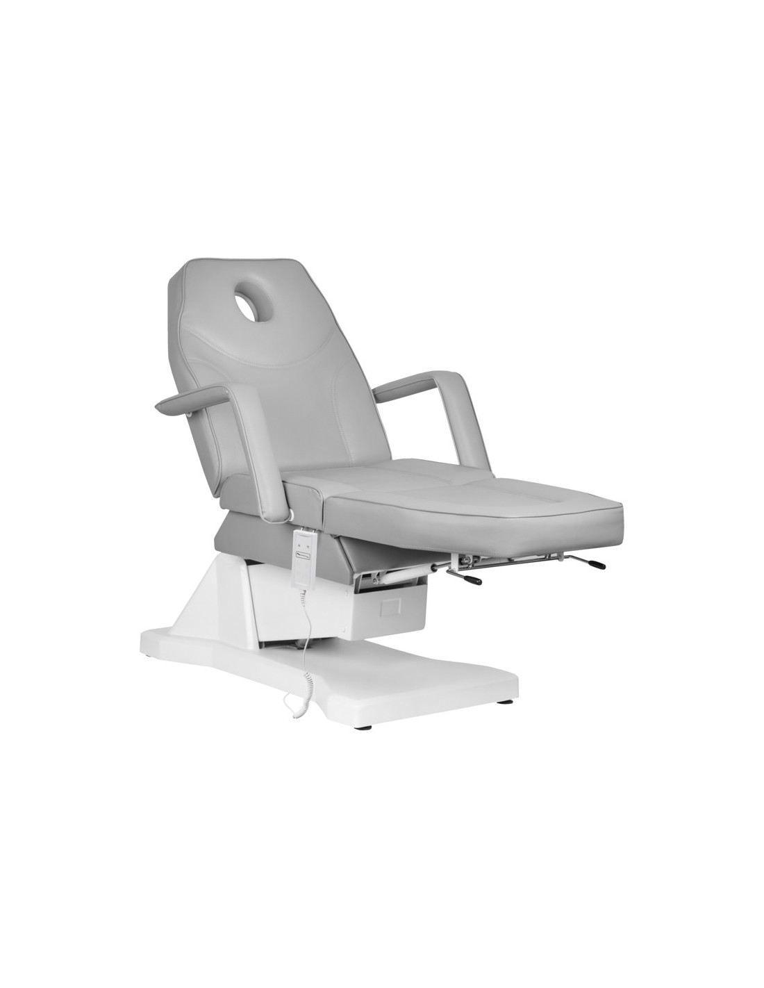 Cadeira cosmética elétrica Sillon Soft 1 motor cinza