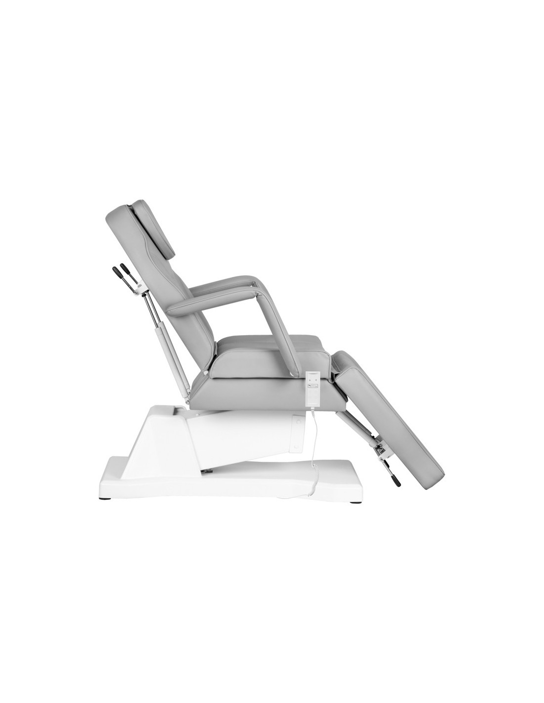 Sillon Soft elektrische cosmetische stoel 1 motor grijs