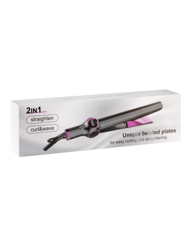 K-148 2-in-1 Curling Iron and Straightener
