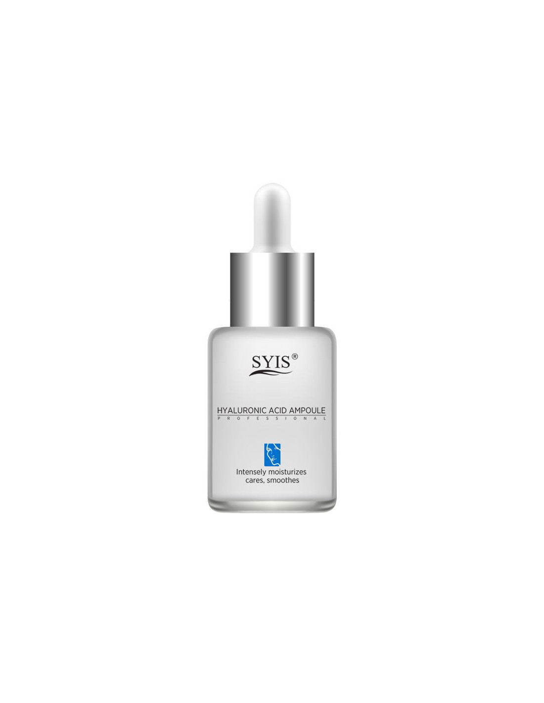 Urządzenie Mini Skin Scrubber white pearl + Syis ampułka z kwasem hialuronowym 15 ml 