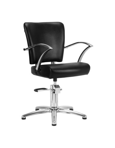 Gabbiano Dallas Black Hairdressing Chair {attributes}