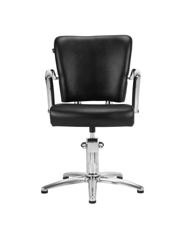  Chaise de coiffure gabbiano dallas noir 