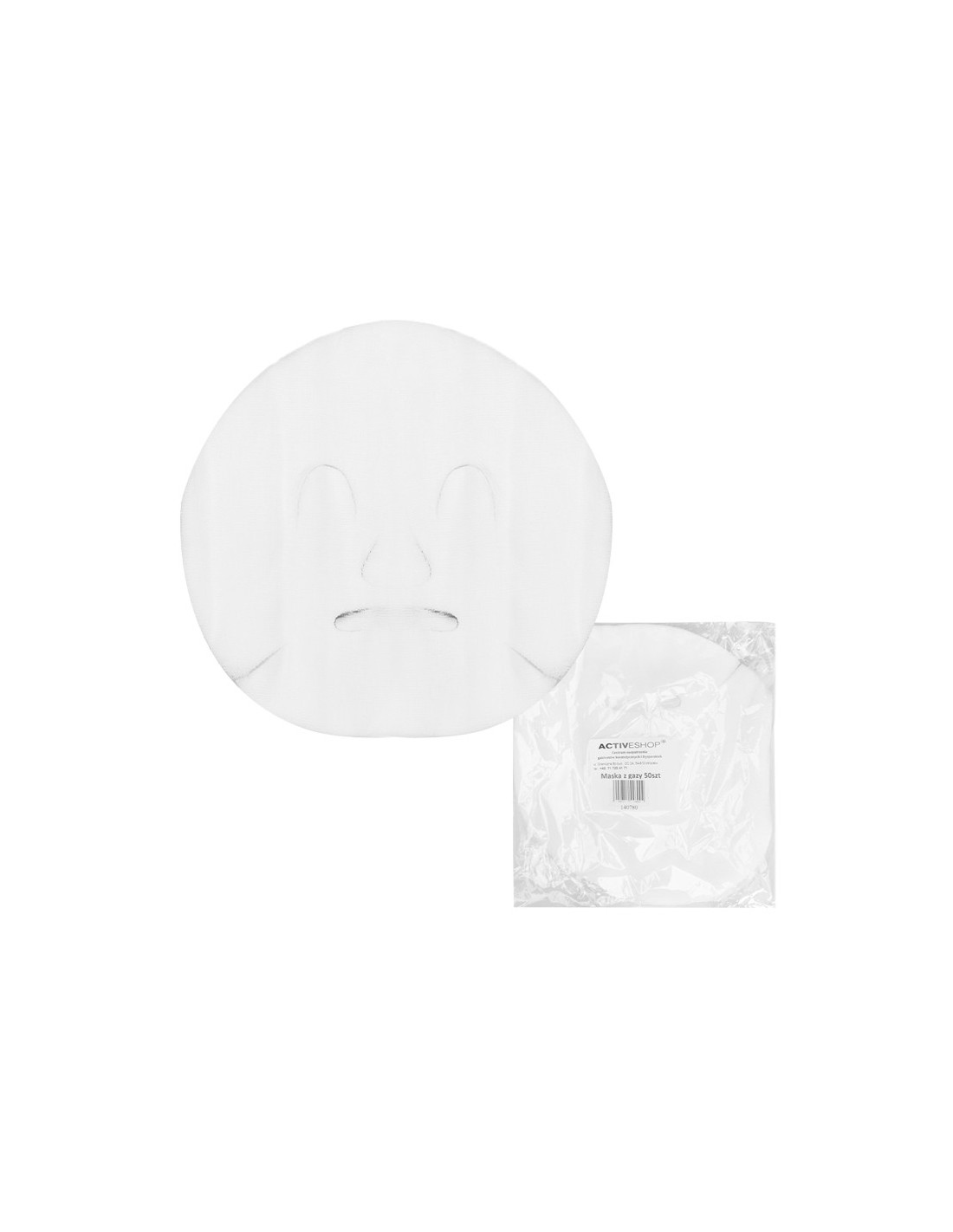 Maska na twarz z gazy 50 szt. 