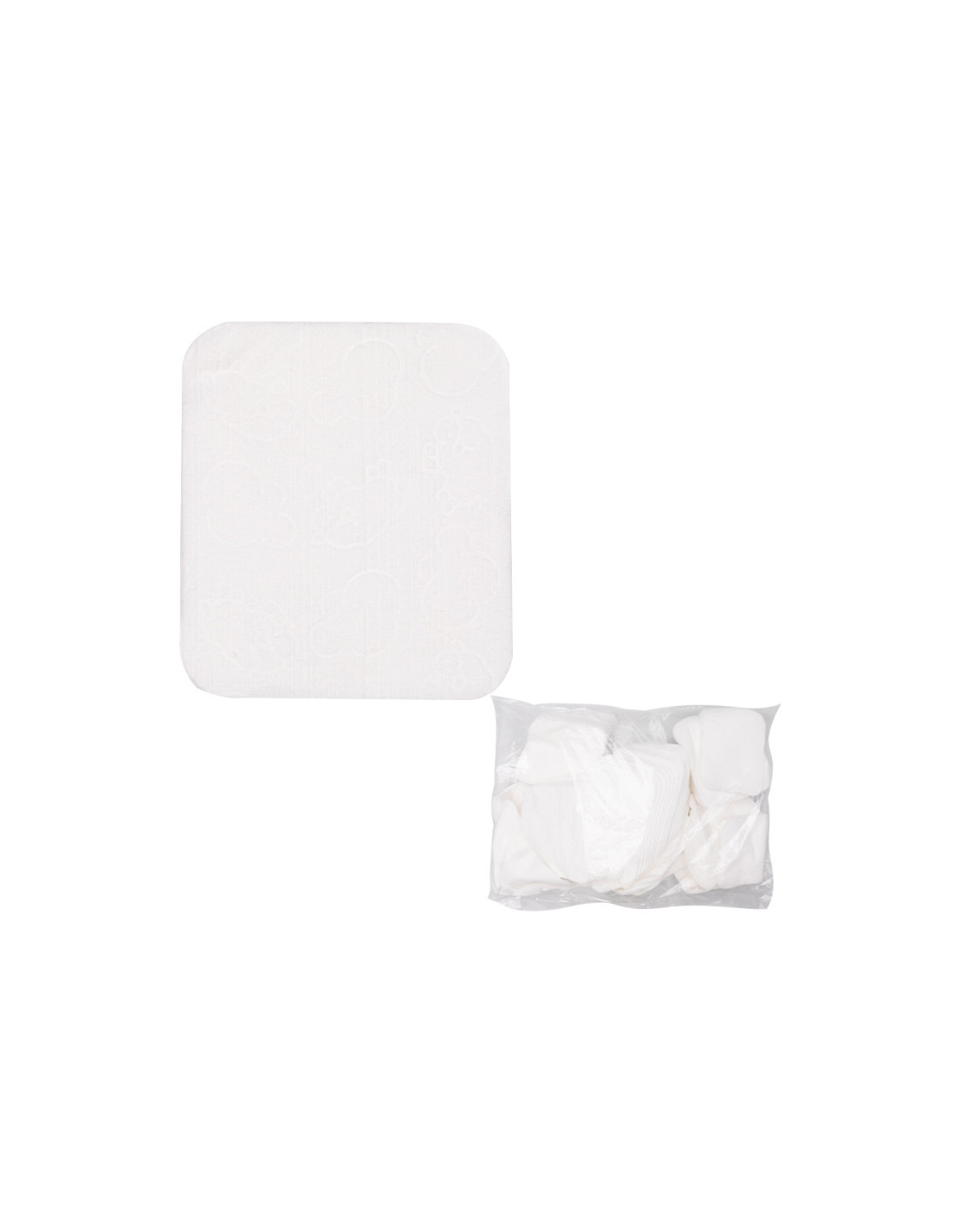 Płatki kosmetyczne bawełniane prostokątne 250 g 