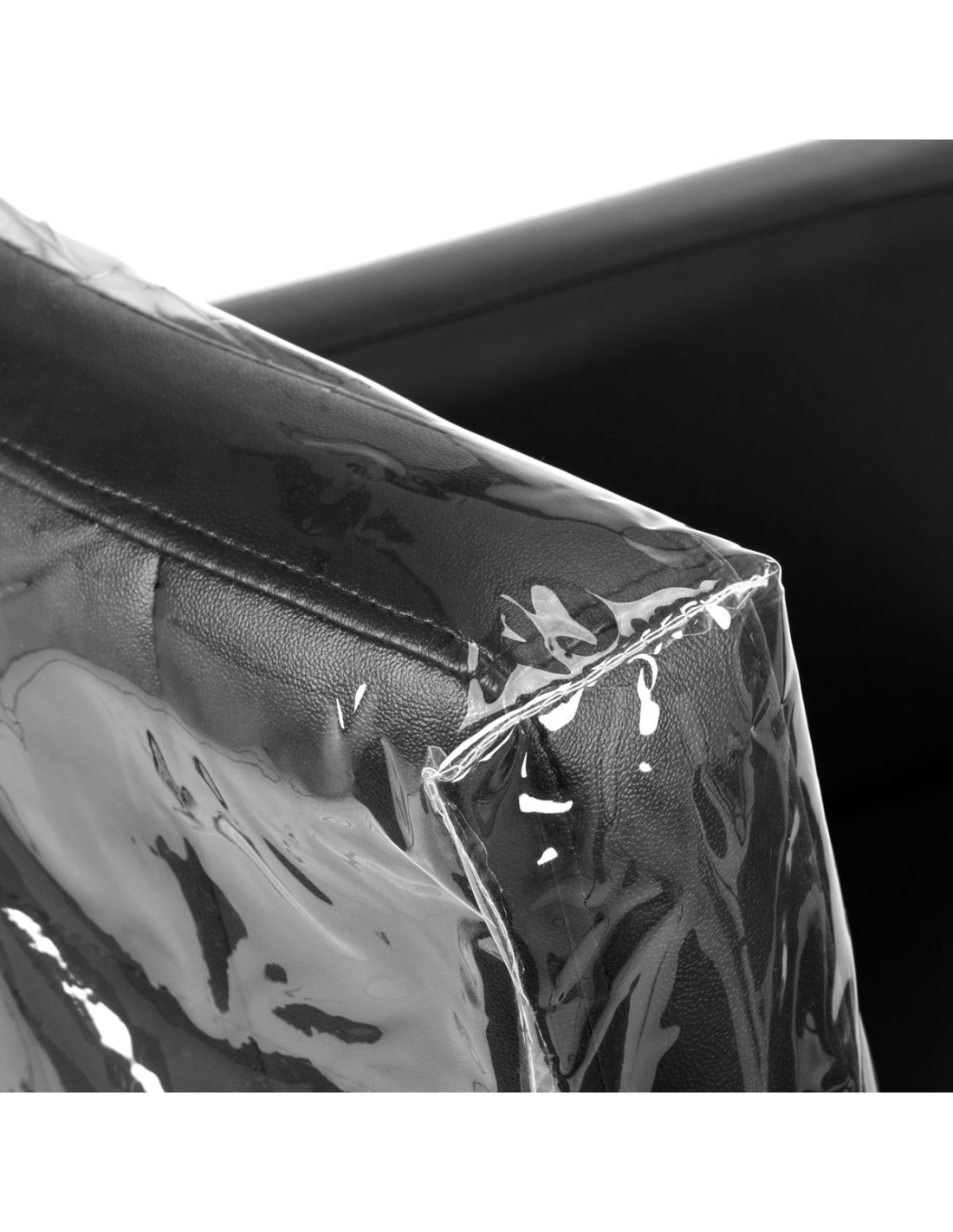 Foliowa osłona oparcía do fotela fryzjerskiego 