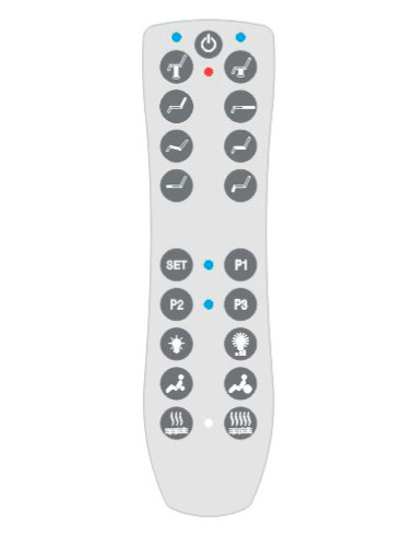 Esthetische stoelen HZ-3872 Verwarmde stoel voor cosmetische esthetische behandeling met 3 motoren