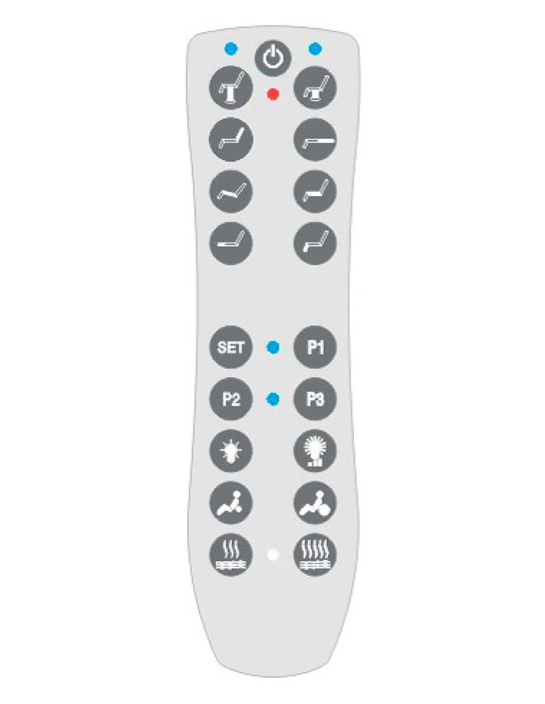 Kosmetikstühle HZ-3872 Kosmetikstuhl mit 3 Heizmotoren