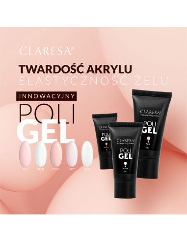 CLARESA POLI GEL PEACH 30 g