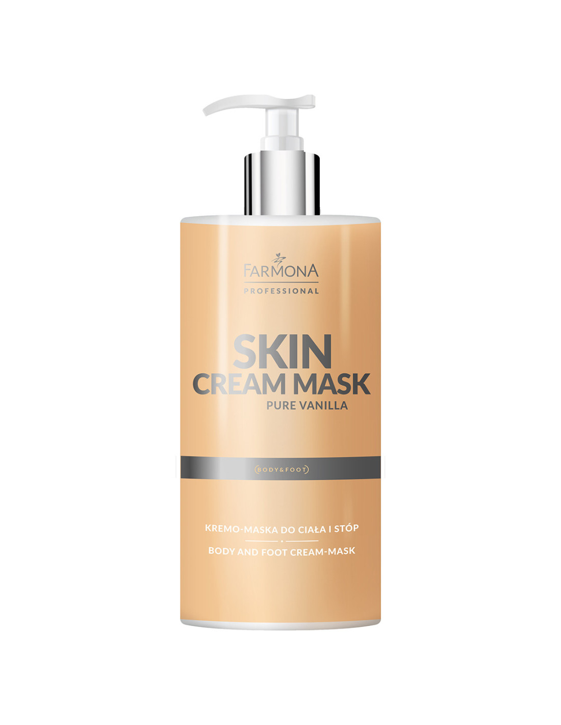 Farmona skin cream mask pure vanilla kremo - maska do ciała i do stóp wanilia 500 ml  