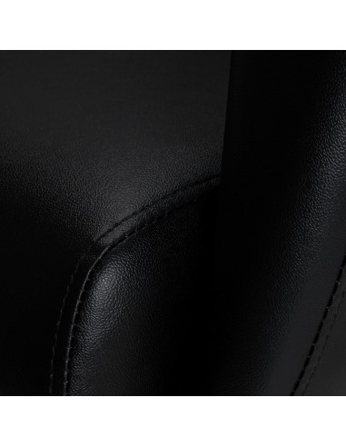  Fauteuil de coiffure noir gabbiano monaco 