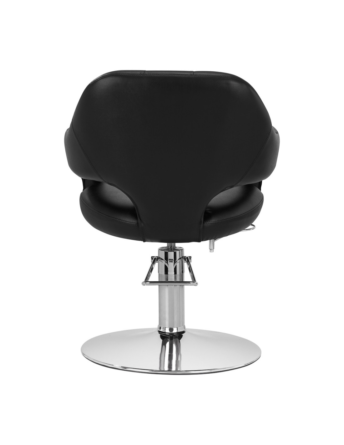  Fauteuil de coiffure Prestigio Noir & Chromé 