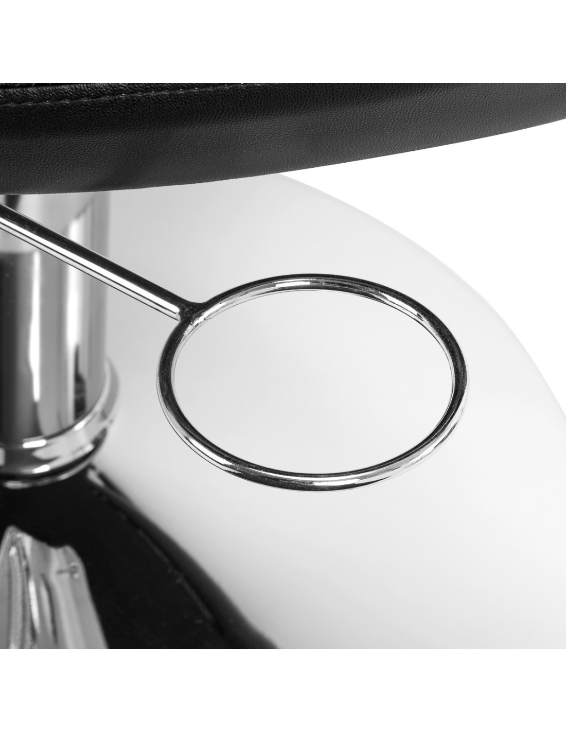 Prestigio Black & Chrome Hairdressing Chair {attributes}