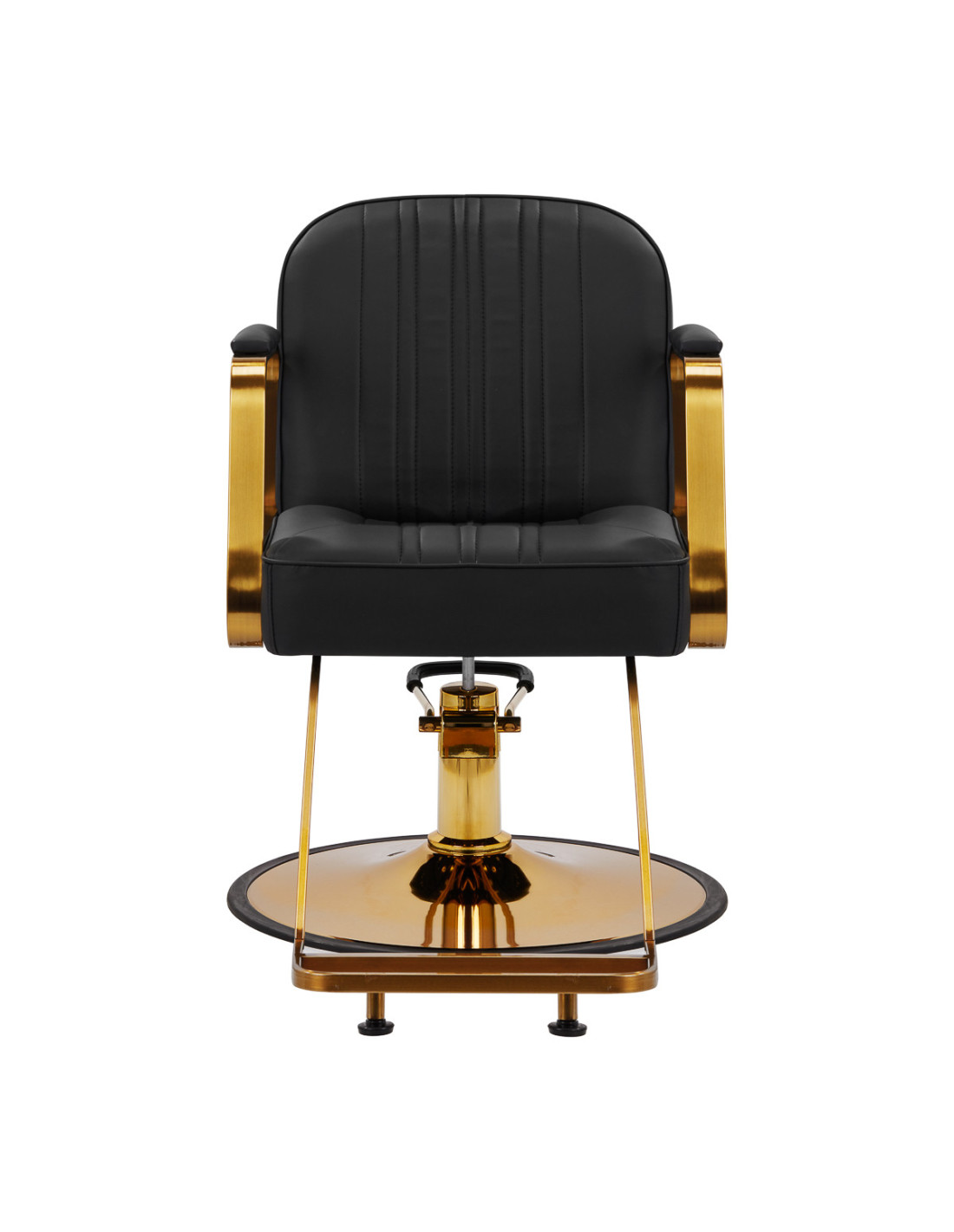 Gabbiano acri gold-black hairdressing chair {attributes}