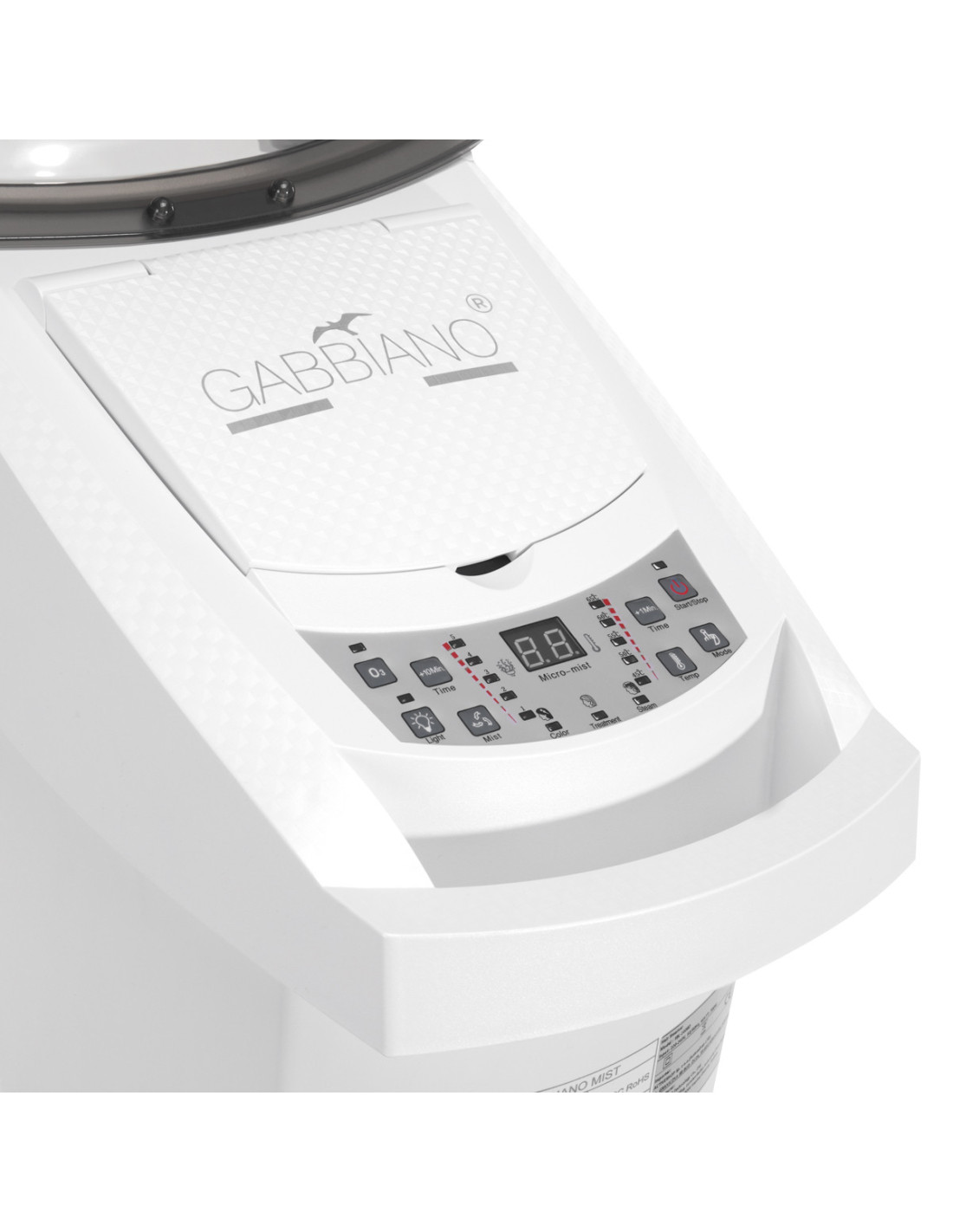 Gabbiano sauna fryzjerska stojąca 408D biała z aktywnym ozonem 