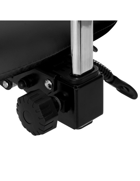 Taboret kosmetyczny 1004 Giovanni złoto czarny 