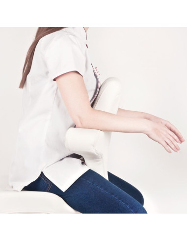 Krzesło kosmetyczne Azzurro Especial 152 czarne 