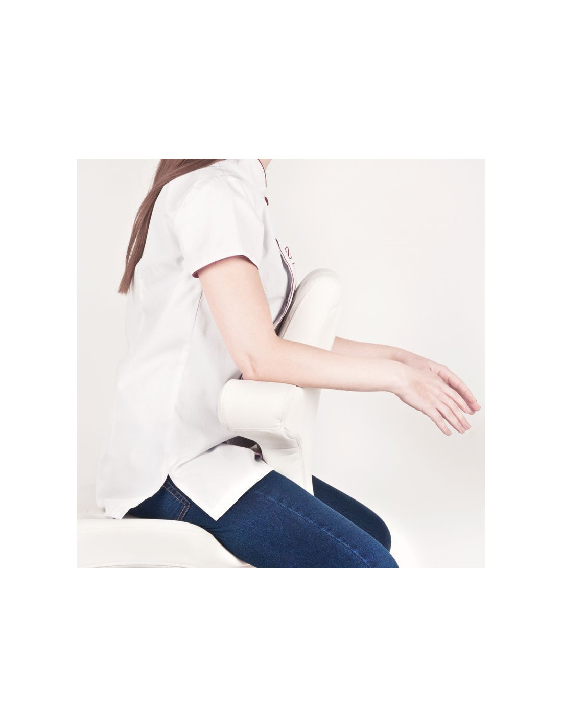 Krzesło kosmetyki Azzurro Special 152 białe 