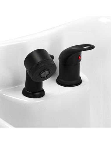 Gabbiano myjnia frizjerska Turyn czarna 