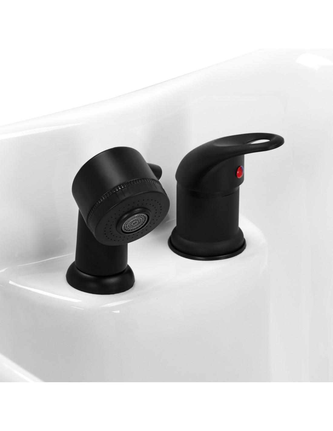 Gabbiano myjnia fryzjerska Turyn czarna 