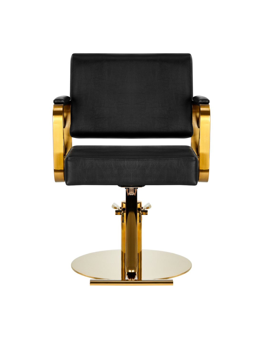 Gabbiano Genoa Gold Black Hairdressing Chair {attributes}