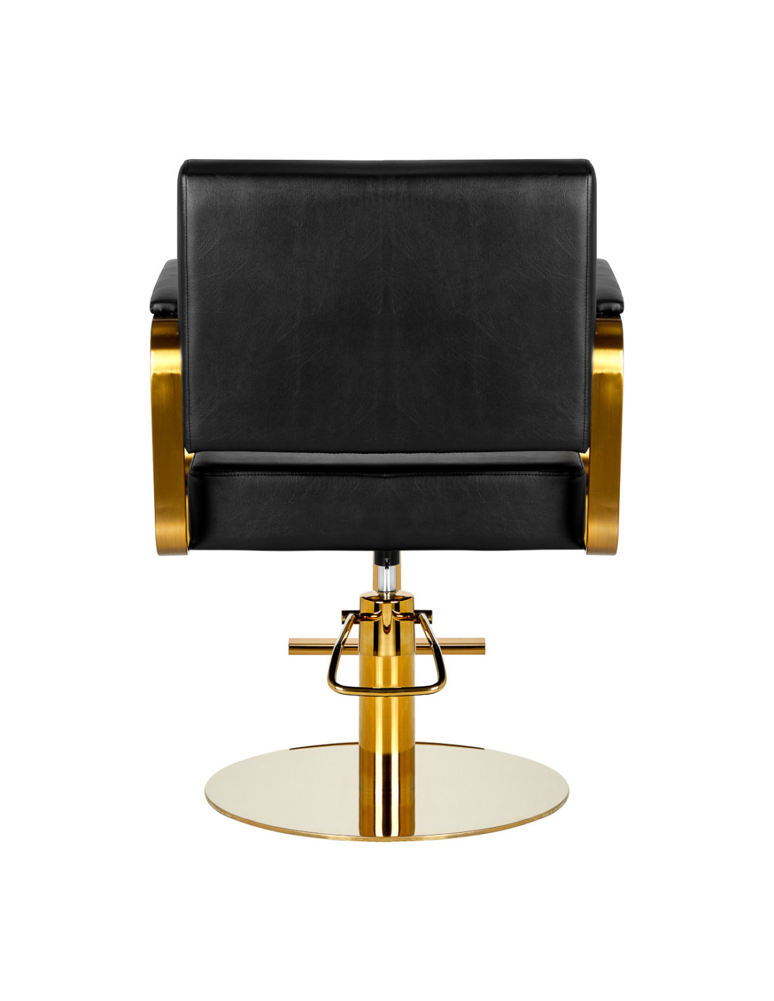 Gabbiano Genoa Gold Black Hairdressing Chair {attributes}